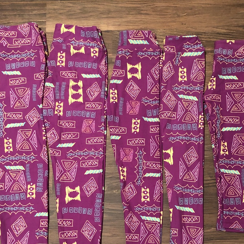 LuLaRoe leggings multiple sizes